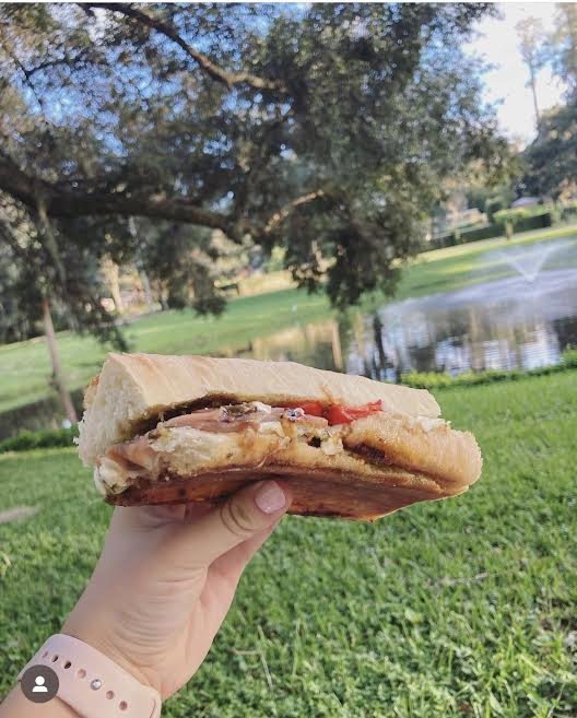 Pressed Pesto Picnic&nbsp;Sandwich