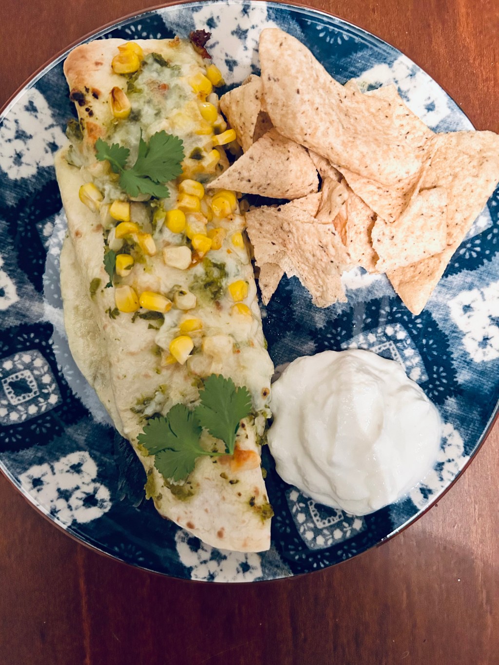 Jalapeno Lime Street Corn Chicken&nbsp;Enchiladas