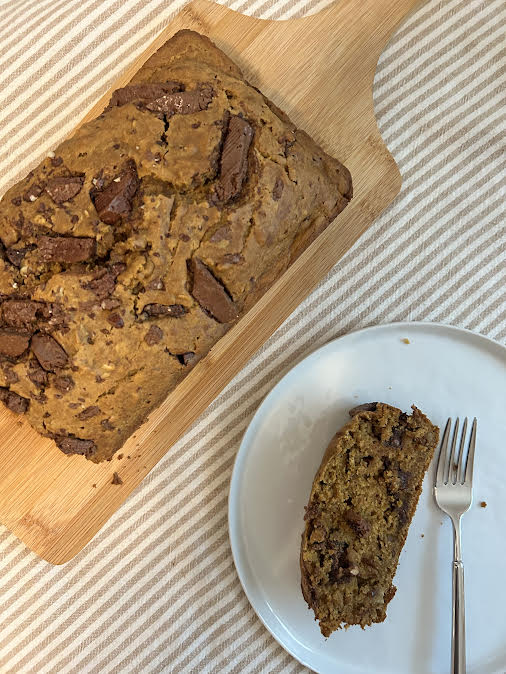 Chocolate Chunk Pumpkin Spice&nbsp;Bread