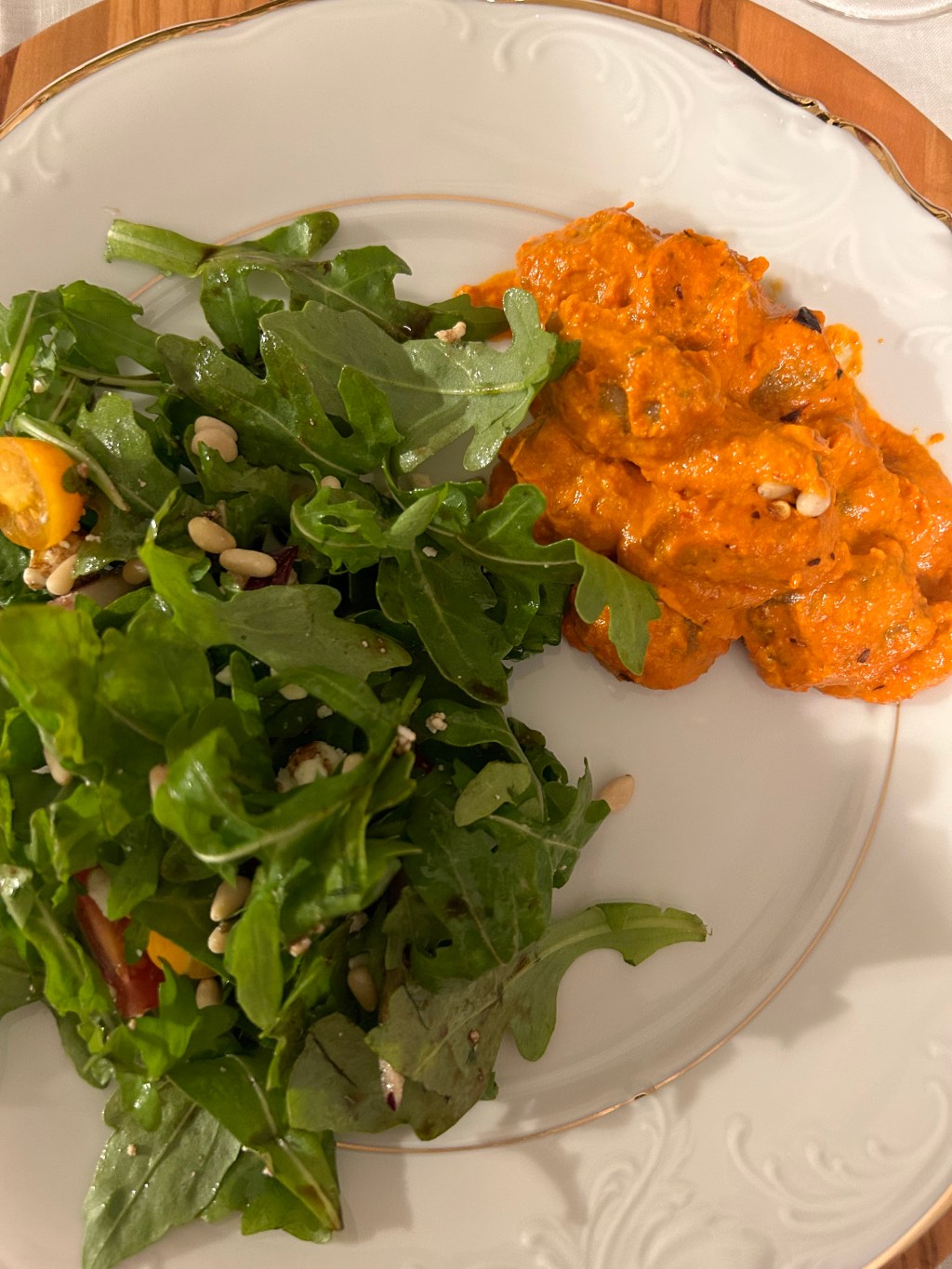 Gluten Free Cauliflower Gnocchi with Romesco Inspired&nbsp;Sauce