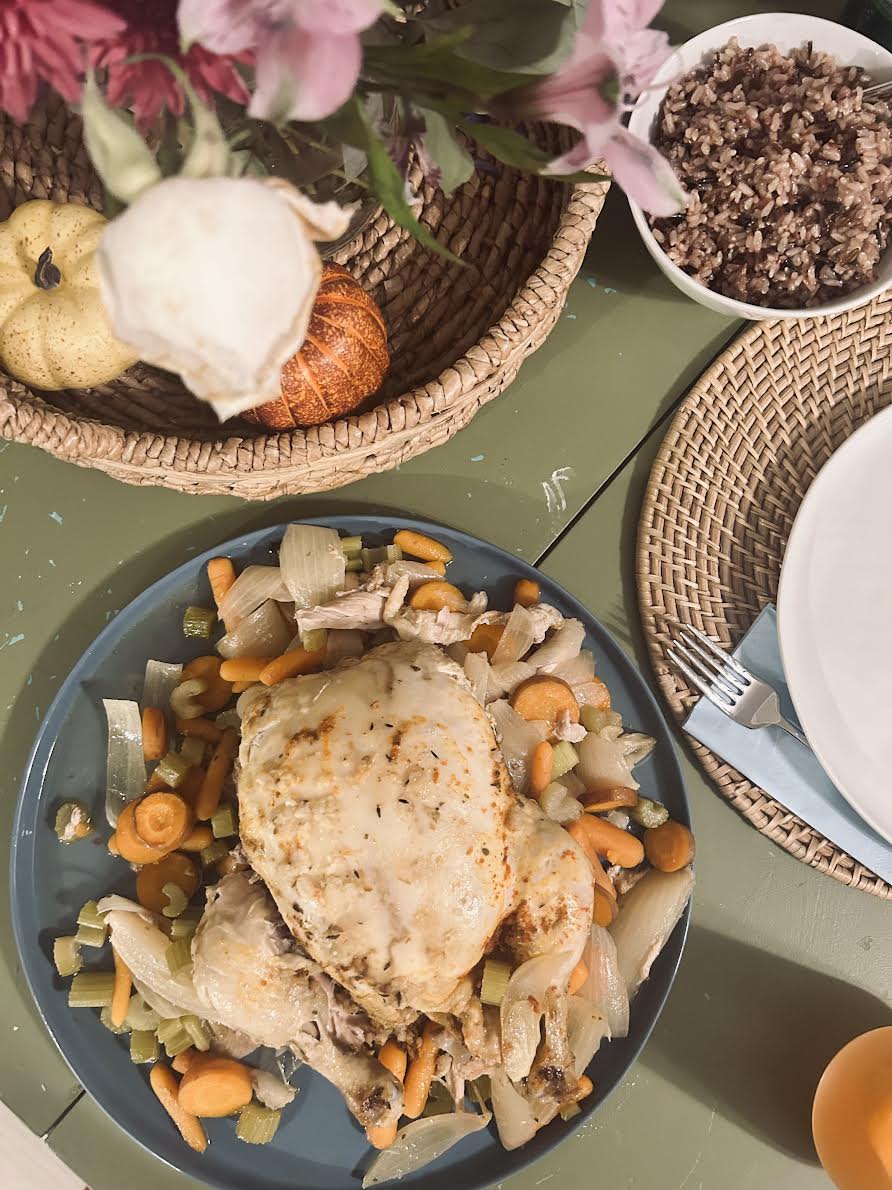 Fall Crockpot Whole&nbsp;Chicken