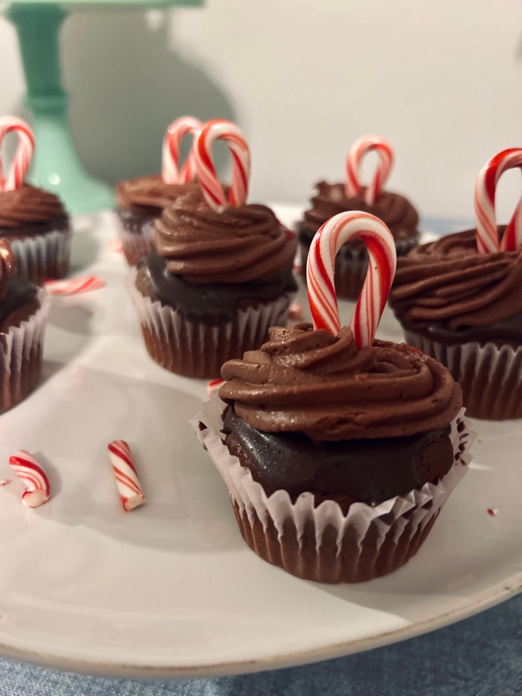 Peppermint Mocha Cupcakes
