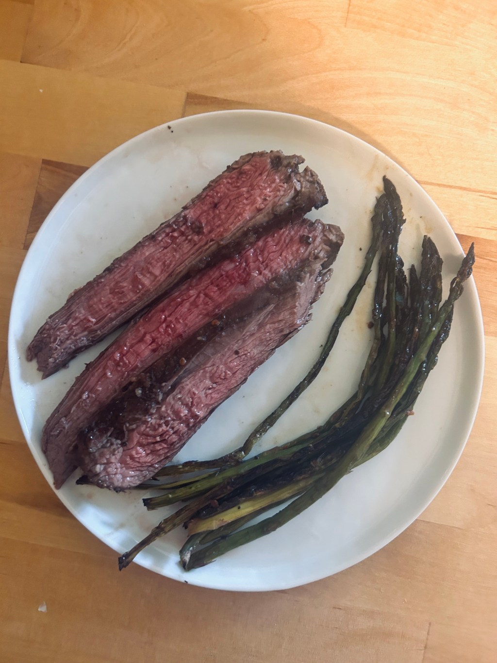 Sheet Pan Flank Steak and Crispy&nbsp;Asparagus