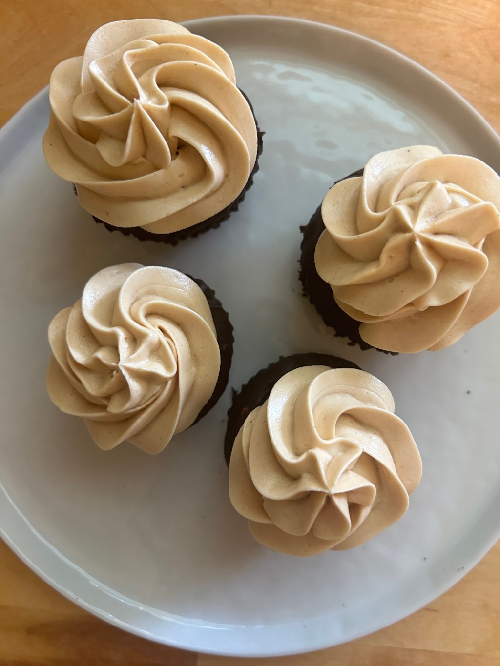 Dark Chocolate Peanut Butter&nbsp;Cupcakes