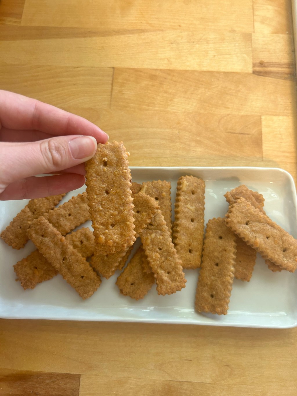 Sourdough Discard Crackers