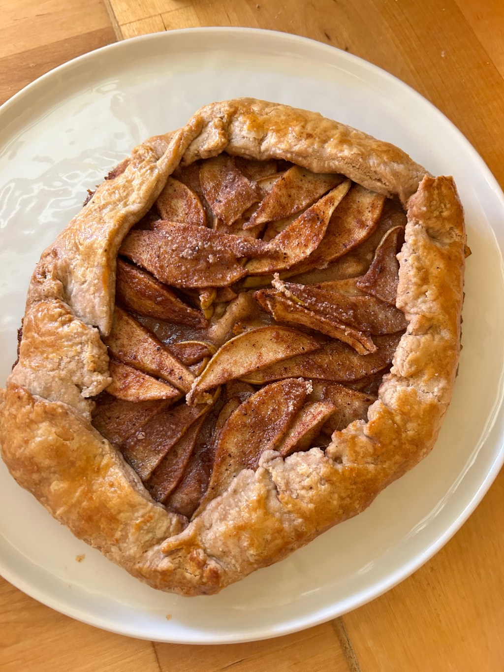 Spiced Pear Galette