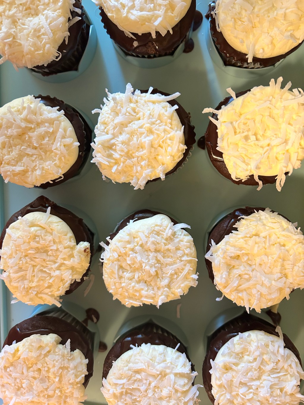 Coconut Mocha Cupcakes