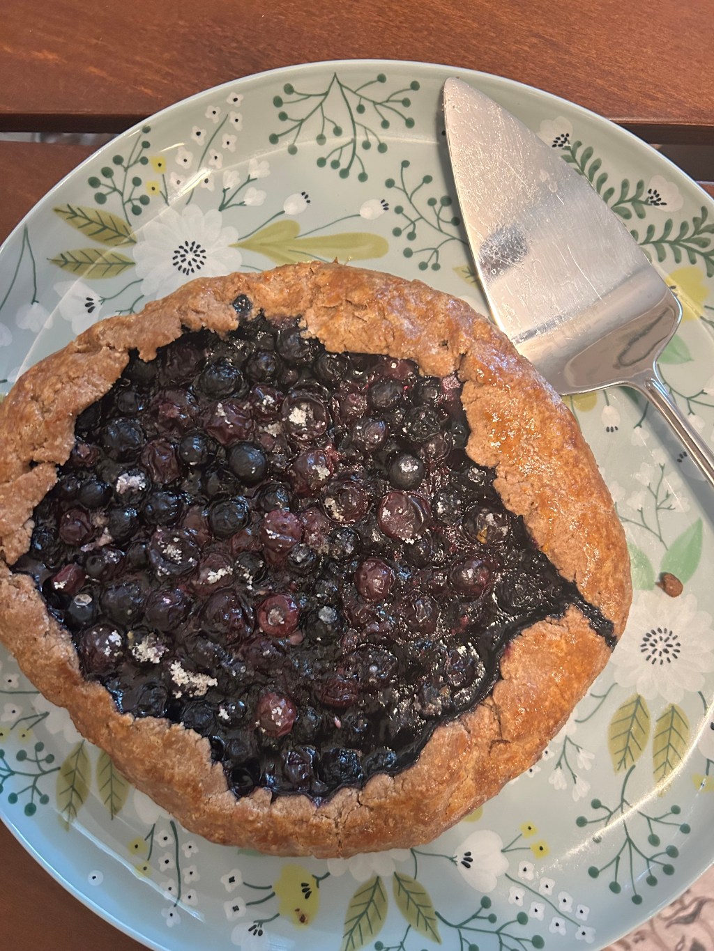 Blueberry Ginger Galette